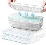 Ice Cube Tray with Lid, Food-Grade 