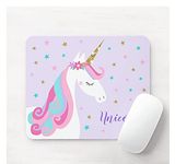 Darkbuck Mouse Pad for Girls Laptop Desktop PC Mousepads Gaming Rubber Base with Anti Skid Smooth Surface Pink Cute Unicorn Mousepad (22 cm x 18 cm) (Unicron Design 9)