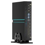 Mavsloly AI Mini PC, Core i7-13700F Upto 5.2GHz with GeForce RTX4060Ti Desktop Computer, 64G DDR5 RAM 2T PCIE4.0 SSD, WiFi 6E, 2* HDMI, 2* DP, Four Display, Fit Video Editing, Windows 11 Pro