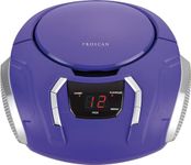 Sylvania Portable CD Boombox with AM/FM Radio (Purple)