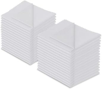 Xthel Microfiber Cleaning Cloths for Electronics (White) - Cameras,iPad,iPhone,Eyeglass Cloth,Glasses Cloth,Eye Glass Clean Cloths,Lens Cleaning Cloth,Eye Glasses Cleaner Wipes (30 Pack)