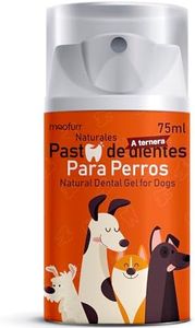 Moofurr Pasta dentífrico para Perros 75ml - Pasta dentífrica con Sabor a Ternera I contra el sarro I Eliminación de la Placa I Cuidado Dental para Perros