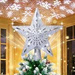 OurWarm Christmas Tree Topper Light