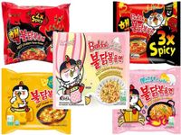 SAMYANG Multipack Chicken (Pack Of 5 Noodles) & 50 Gm Nottacia Oregano Free