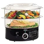 BELLA Two Tier Food Steamer with Di