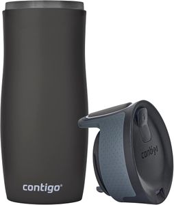 Contigo West Loop Travel Mug 470ml – Gunmetal Stainless Steel