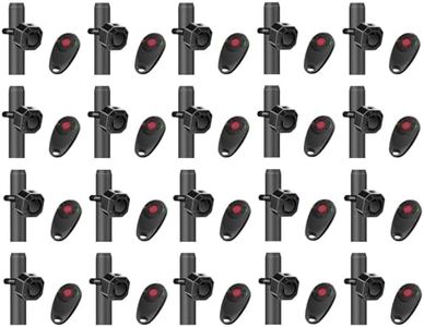 NineLeaf Bike Alarm with Remote, Rechargeable Waterproof Motion Sensor Alarm, Anti Theft Vibration Sensor, for Bicycle, Ebike, Motorcycle,Scooter,20PK