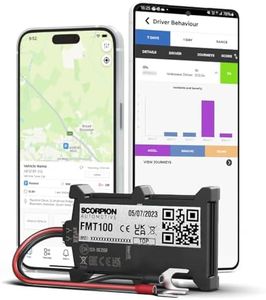 ScorpionTrack - 2-Wire Self-Install GPS Vehicle Tracker - Live, Accurate, Trusted Location Tracking Device, Perfect for Car, Van, Caravan, Motorhome, Motorcycle, Scooter - Easy Install, UK Support