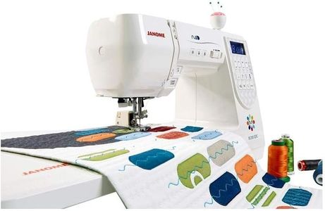 Janome M200 QDC Computerised Sewing Machine – Extra Wide Table & Bonus Pack