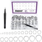 Swpeet 211Pcs 21 Sizes M4-M28mm Sta