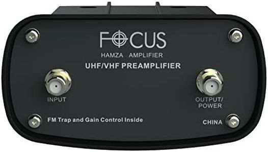 Focus Antennas Hamza Tv Antenna Amplifier UHF/VHF/FM (Hamza BOOSTER-1515HD)