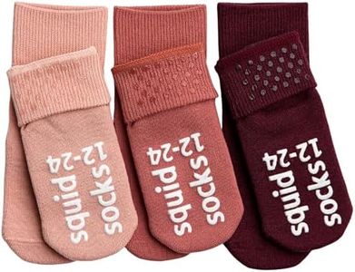 squid socks Unisex Cotton Stay-On Baby Grip Socks 6-12M Courtney Collection