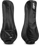 Golf Club Bag Rain Cover Bag Dustproof Waterproof Foldable Golf Carry Bag (Black)