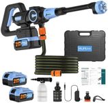 MUPEAK Cordless Power Washer 1500PSl, Portable Power Washer, Blue
