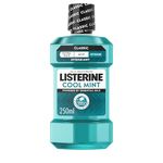 Listerine Cool Mint Intense Taste Classic Mouthwash (250ml) Helps Kill Germs Left After Brushing, Freshens Breath and Maintain Healthy Gums