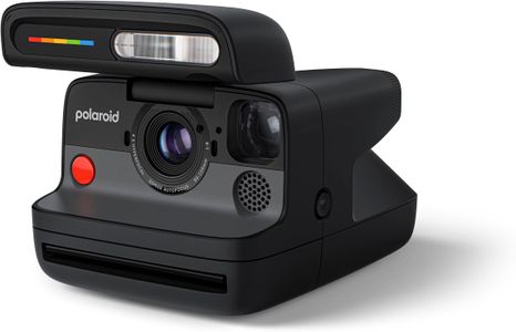 Polaroid FLIP Instant Camera Black + Color Film Bundle – 16 Photos