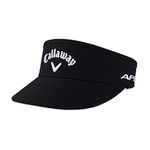 Callaway Unisex's Golf Mens High Crown Visor Collection Headwear, Black 23, One Size