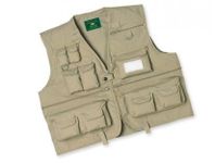 Crystal River C/R Fly Fishing Vest, Tan, X-Large