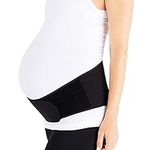 Belly Bandit – Upsie Belly Pregnancy Support Band – Maternity Belly Belt – Belly, Pelvis and Back Support for Pregnant Women, Black, Medium