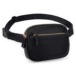 UTO Fanny Pack Women Crossbody Mini Everywhere Belt Bag Adjustable Strap Vegan Leather Fashion Waist Bags CA