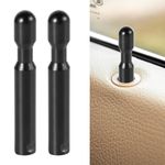 2pcs Car Door Lock Knobs, Auto Inner Door Lock Pull Pin Cap Compatible with F-150, OEM Number FODZ-5421850-A, F150 Accessories Car Replacement Accessories for 2012 2015 2016 Ford Most Cars