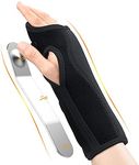 Updated 2021 Wrist Brace for Carpal Tunnel, Night Sleep Wrist Support Brace, Wrist Splint, Great for Wrist Pain, Sprain, Sports Injuries, Joint Instability, Suitable for Left and Right Hands