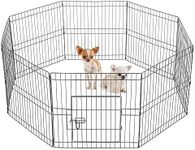 Yaheetech 61cm Metal Pet Playpen 8 