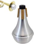 Trumpet Straight Mute,HoFire Lightweight Aluminum Practice Trumpet Mute Silencer