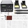 Professional Wood Burning Kit, Wandart 60W Wood Burning Tool Pyrography Kit with Dual Wood Burner 20 Woodburning Wire Nibs Tips including Ball Tips and 5PCS Stencils