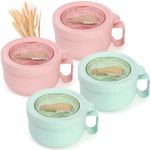 Yesland 4 Pack Soup Mug Containers 