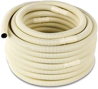 Forestchill 50 Ft AC Drain Hose for Mini Split Air Conditioner Ductless Heat Pump, 5/8" I.D Universal Mini Split Drain Hose Pipe Line, Flexible and UV Resistant Air Conditioner Accessories