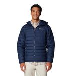 Columbia Men's Powder Lite II Hooded Jacket, Collegiate Navy, 3X Tall