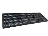 Pet Guard Plastic Mat Dog Cage Flooring, Goat Flooring Size: 1X3 Feet 'Good for Dog Goat Rabbit & Guinea Pigs' (8 Pcs Set) Black Colo