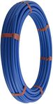 SharkBite 1/2 Inch x 100 Feet Blue PEX-A, PEX Pipe Flexible Water Tubing for Plumbing, UA60B100