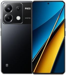 Xiaomi POCO X6 5G (Black 12GB RAM, 512GB ROM) - Vivid 120Hz AMOLED 1.5K display | 64MP large camera sensor with OIS Ultra-wide and macro lenses | 67W turbo charging | SDM7435 Advanced process