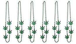 Beistle , 6 Piece Weed Beads, 40" (