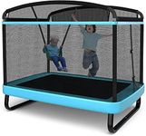 6FT Kids Trampoline with Swing, Rec
