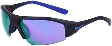 NIKE SKYLON Ace 22 M DV2151 Glasses, Matte Obsidian/Violet Mirror, 70 Unisex Adult, Matte Obsidian/Violet Mirror