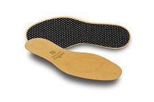 Pedag 172 Leather Naturally Tanned Sheepskin Insole with Activated Carbon, Tan, US W9/10 M6/7 EU 39/40