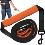 Total Pet 5m Training Lead for Dogs & Puppy - Long Line Leash With Control Handle For Recall/Obedience Training