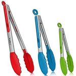 Walfos Silicone Tongs for Cooking -