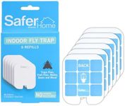 Safer Home SH506 Indoor Plug-in Fly Trap Refill Pack of 6 Glue Cards for SH502 Indoor Fly Trap