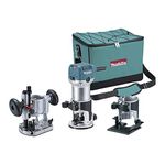 Makita RT0700CX2/2 240V Router/Trimmer Includes Tilt and Plunge Bases