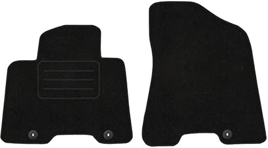 Vorne Velour Fußmatten Satz für Hyundai Tucson III (2015-2020) - 2-teilig - Passgenau