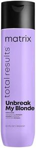 Matrix Hair Strengthening Shampoo, For Pre-Lightened or Bleached Blondes, Unbreak My Blonde, 300ml