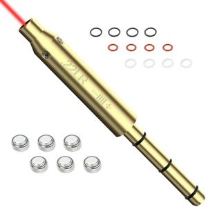MOSANDON Red Laser Boresighter for .22LR/.223REM Cal, End Barrel Laser Bore Sight, Easy to Fit and Accurately for Pistols, Rifles, Air Guns for Hunting