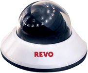 Revo RCDS30-2 Indoor Dome 600TVL Super High Resolution Camera - RJ12/BNC Type 80-Feet Nightvision