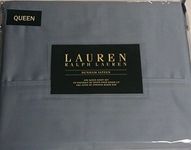 Lauren Ralph Lauren Queen Mist Blue Dunham Sateen Sheet Set