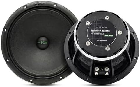 Deaf Bonce Apocalypse AP-M61AN Hybrid | 6.5" Neodymium-Ferrite Mid-Range Car Speakers (Pair) – 180W RMS, 360W Max, 101 dB SPL, CCAW Coil, Aluminum Frame