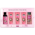 Bryan & Candy Romancing The Rose Complete Face & Body Care | Diwali Gift Set For Women |Shower Gel , Face Wash, Face Scrub , Fragrance Mist, Hand & Body Lotion| 100% Vegan, Skin-Friendly pH 5.5 for All Skin Types,SLS & Paraben Free |